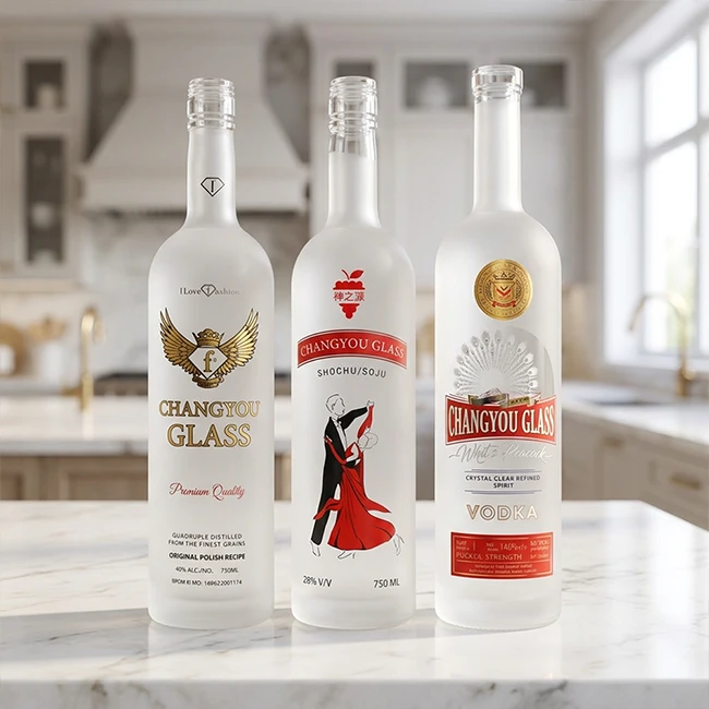 Steklenice vodke
